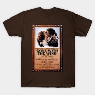 Gone With the Wind Poster T-Shirt